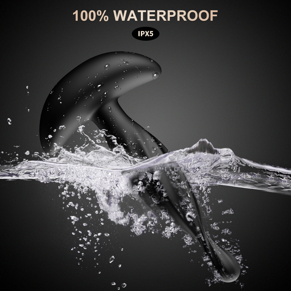 Vibrations-Analplug mit Fernbedienung &ndash; Spiraldesign