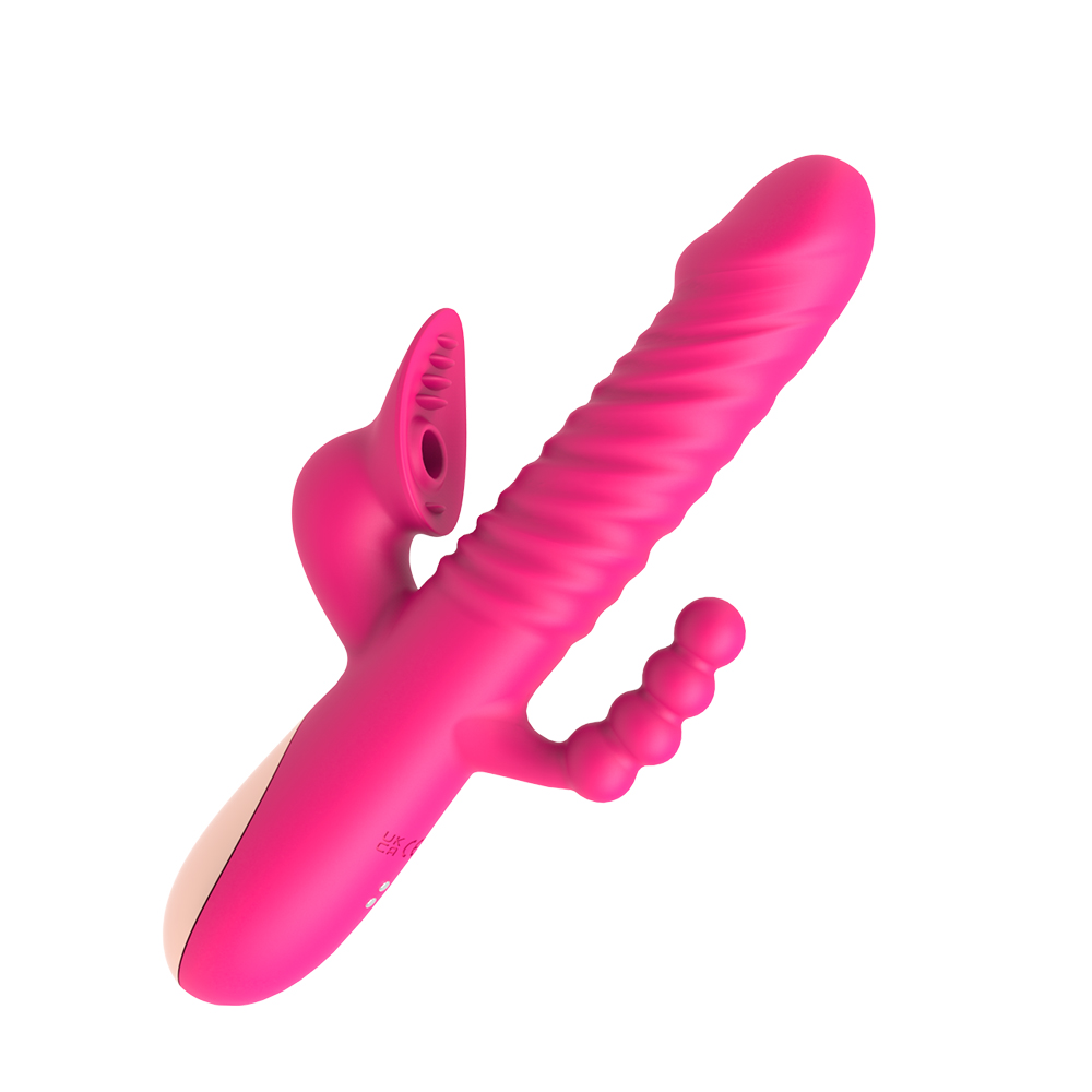 Saugender Kaninchenvibrator