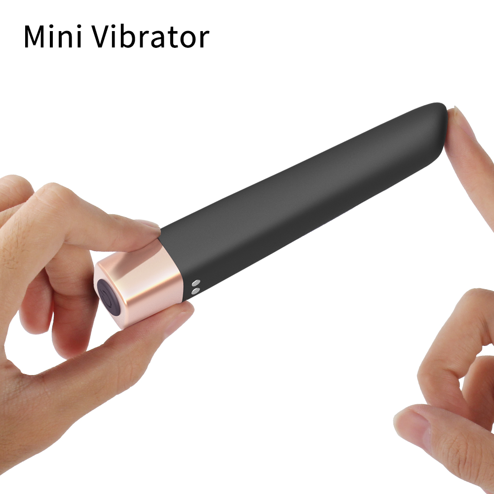 Schlanker, wiederaufladbarer Kugelvibrator aus Silikon