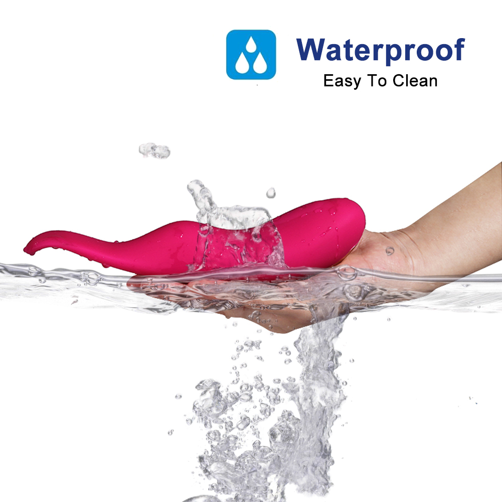 Schlanker, gebogener Vibrator