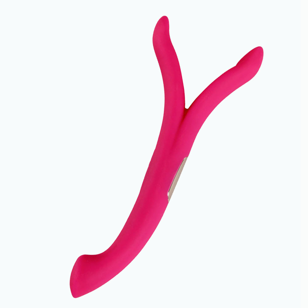 Flexibler Silikonvibrator mit zwei Enden