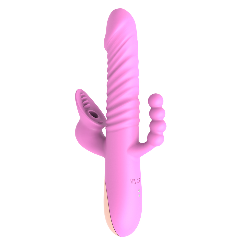 Saugender Kaninchenvibrator