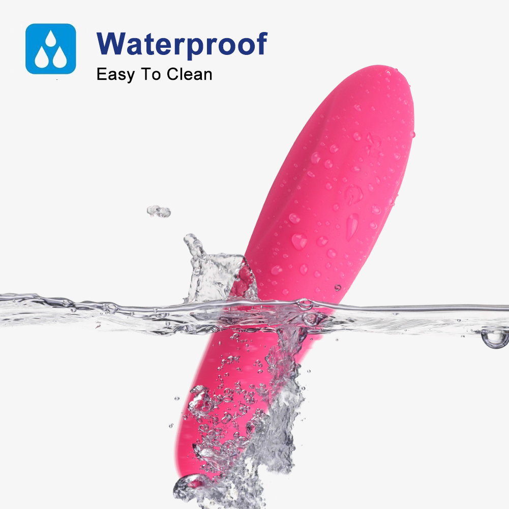 Gebogener Vibrator zum Zungenlecken