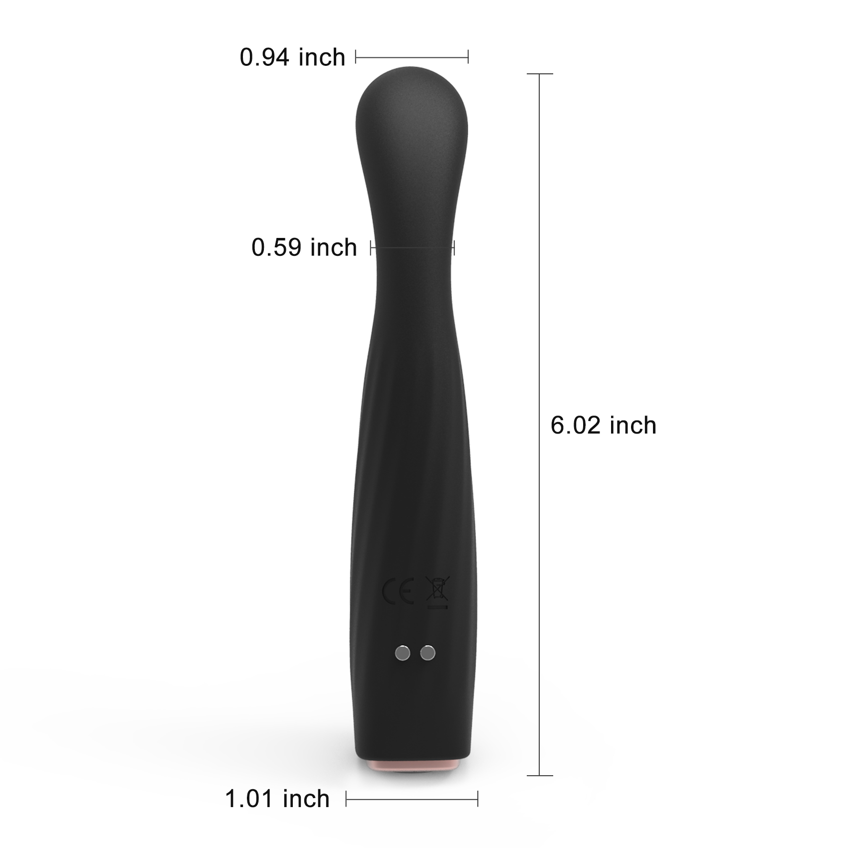 Gebogener G-Punkt-Vibrator