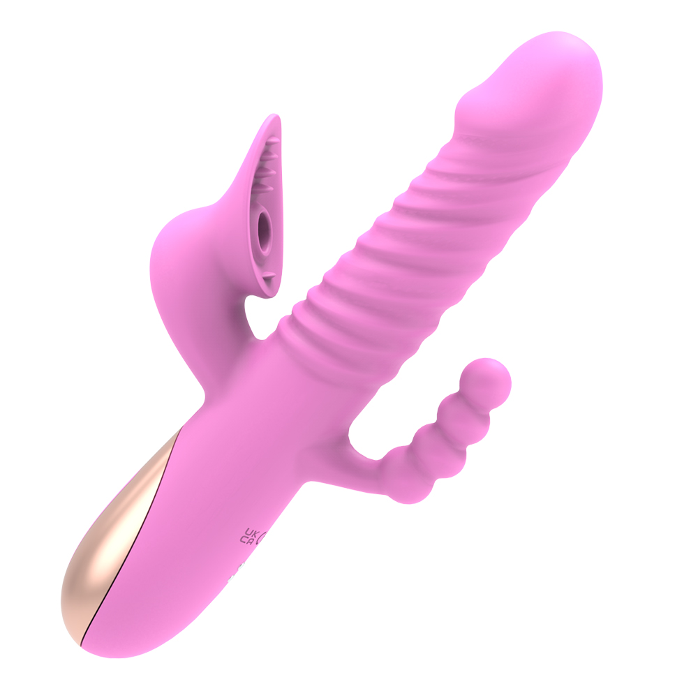 Saugender Kaninchenvibrator