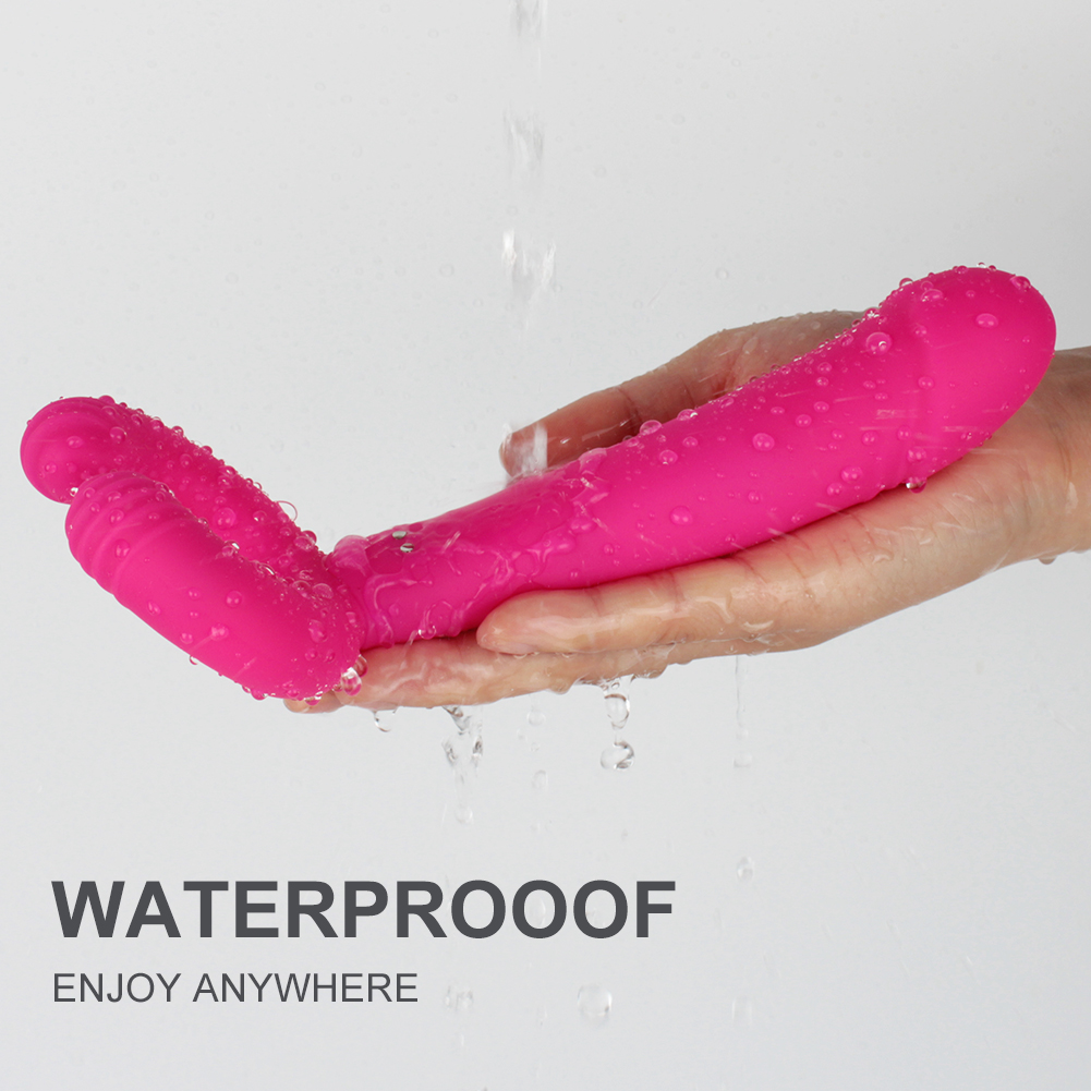 Wiederaufladbares Vibrationsmassageger&auml;t aus Silikon