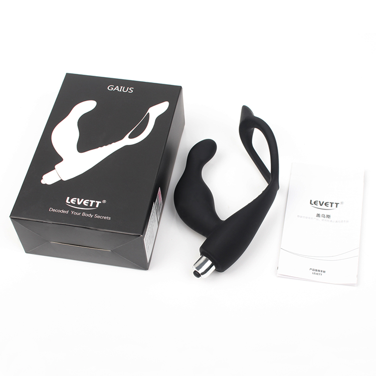 Analplug-Prostata-Massageger&auml;t mit Penisring-Massageger&auml;t