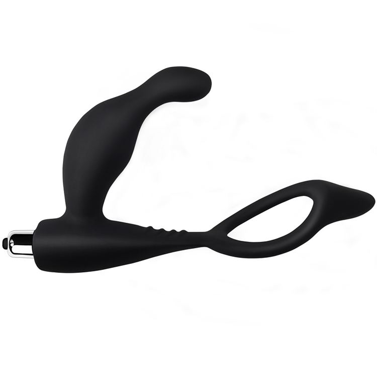 Analplug-Prostata-Massageger&auml;t mit Penisring-Massageger&auml;t